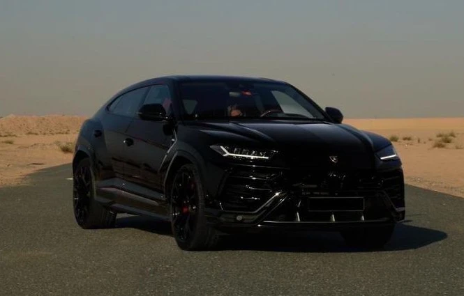 Lamborghini Urus 2022 BLACK RENTAL IN DUBAI - undefined